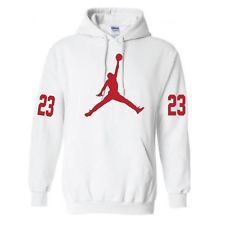 23 Jordan Premium White Hoodie