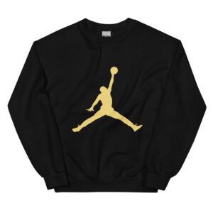 Jordan Jump Man Logo Black Sweatshirt