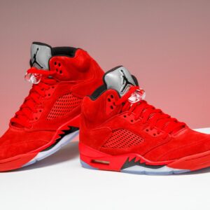 Beautiful Air Jordan Red Shoes