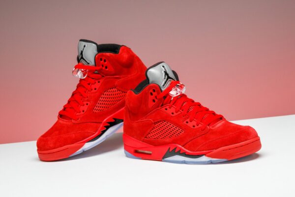Beautiful Air Jordan Red Shoes