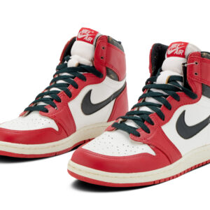 Beautiful Nike Red And White Jordan Shoes