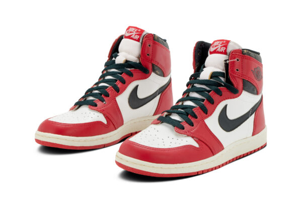 Beautiful Nike Red And White Jordan Shoes